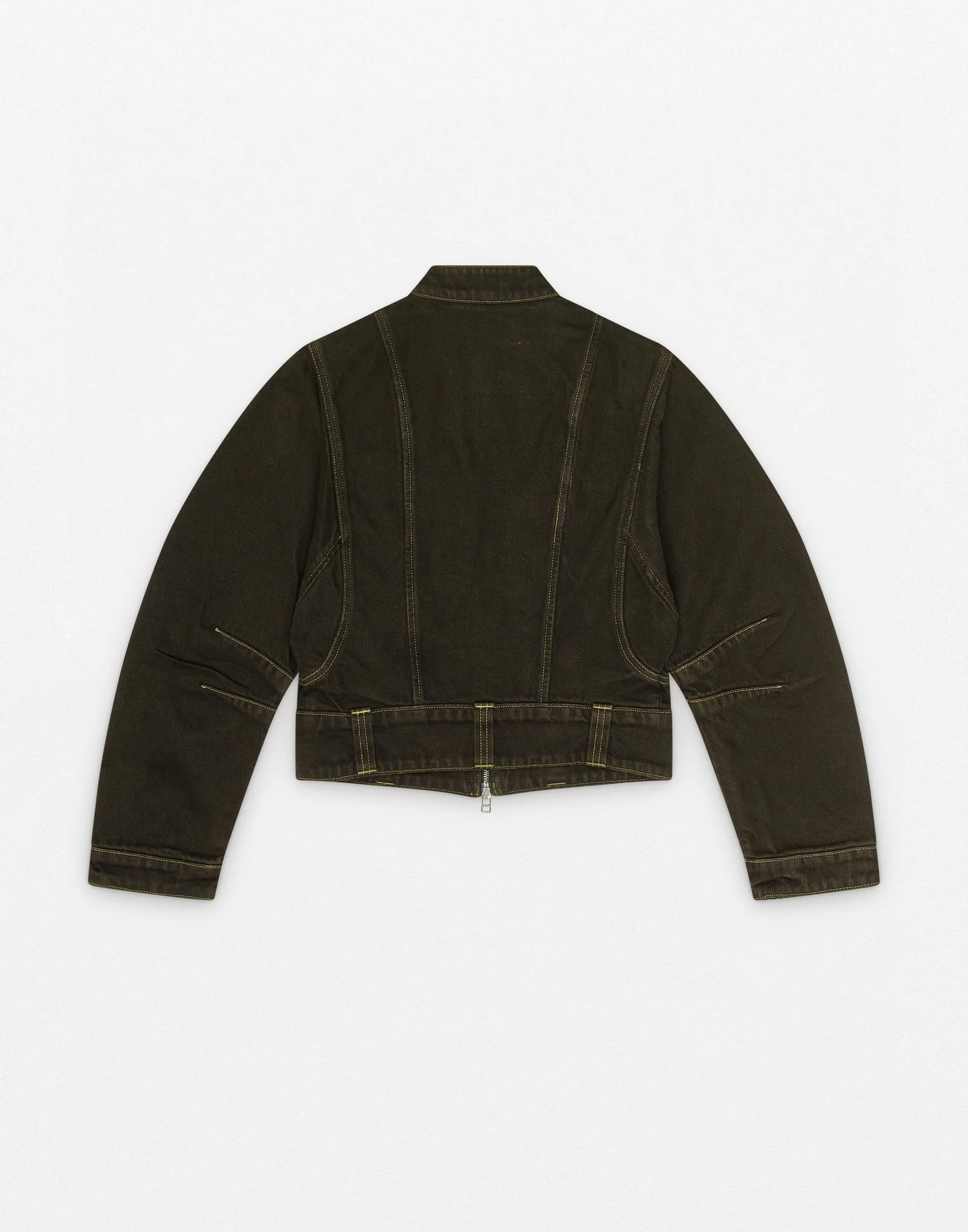 Lemaire - SHORT UTILITY JACKET (COAL) — EQUIPMENT